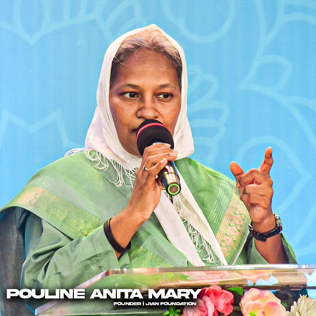 Mrs. Pouline Anita Mary, President and Founder